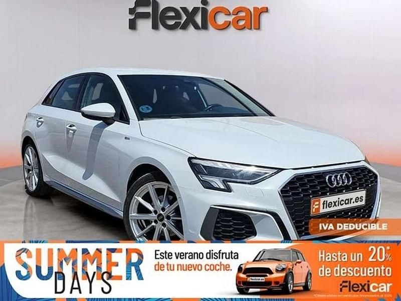 Blanco Usado 2023 Audi A3 Sportback Advanced Utilitario | 25.890 € (Precio justo) - Imagen 1/4