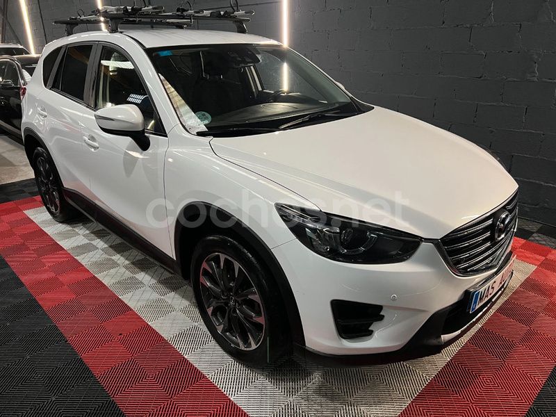 Blanco Usado 2016 Mazda CX-5 Luxury SUV | 9990 € (Buen precio) - Imagen 1/4