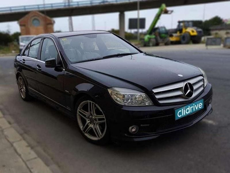 Usado Mercedes C200 Avantgarde 184 CV (135 kW) 2008 Negro Berlina