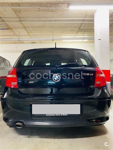 Usado BMW 116 115 CV (84 kW) 2011 Negro Utilitario