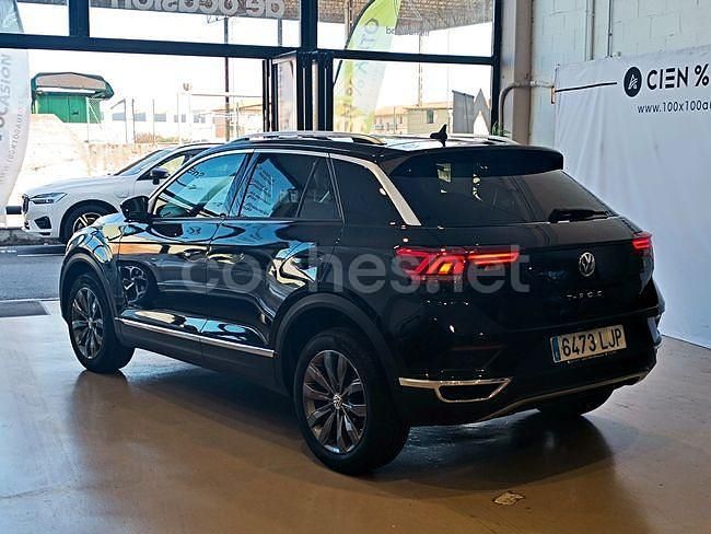 Usado VW T-Roc Sportline 150 CV (110 kW) 2020 Negro SUV