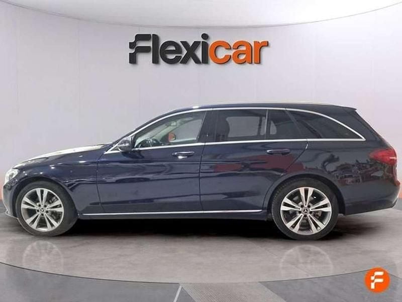 Usado Mercedes C220 170 CV (125 kW) 2017 Azul Familiar