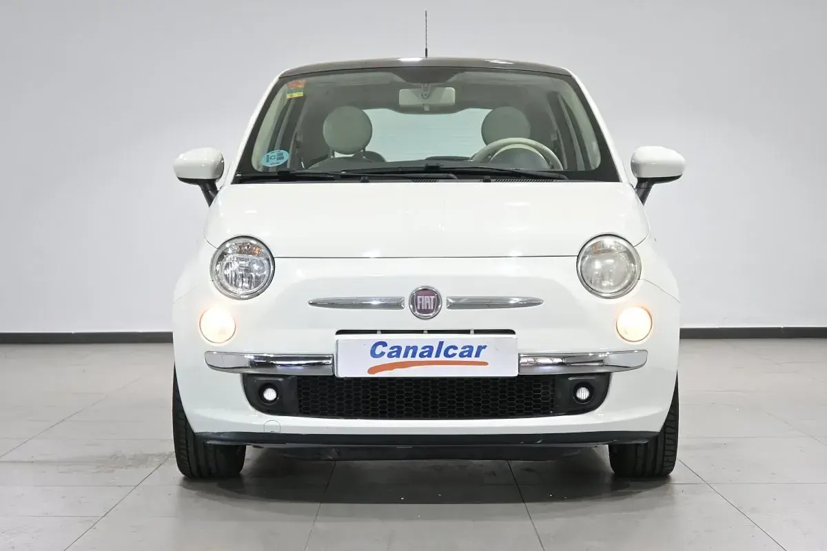 Usado Fiat 500 Lounge 69 CV (50 kW) 2012 Blanco Utilitario