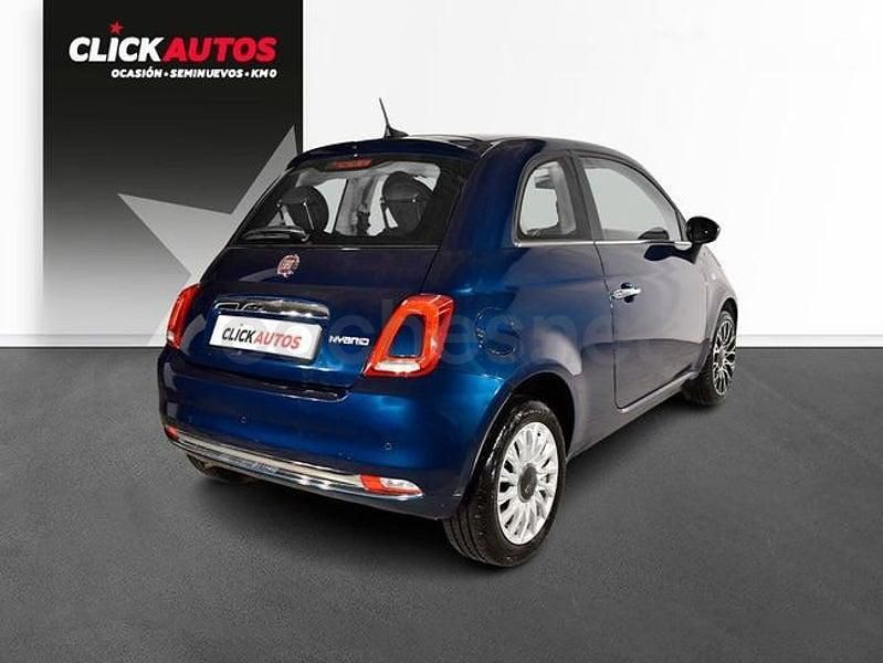 Usado Fiat 500 Dolcevita 70 CV (51 kW) 2023 Azul Berlina