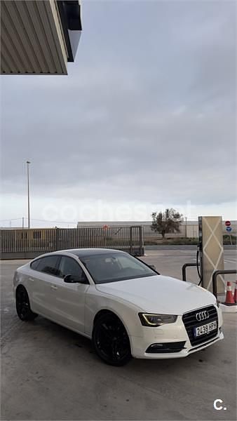 Usado Audi A5 Sportback Sport 143 CV (105 kW) 2013 Blanco Utilitario