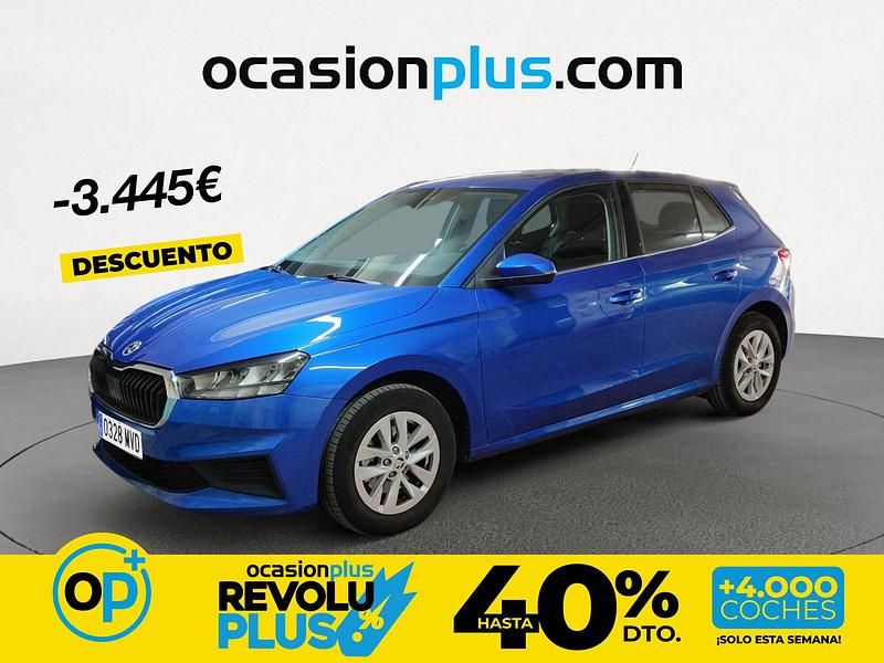 Usado Skoda Fabia Selection 115 CV (84 kW) 2024 Azul Utilitario