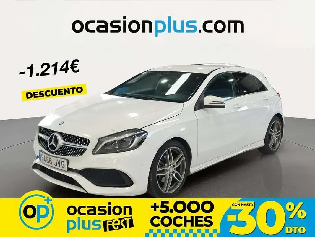 Begagnad Mercedes A200 AMG line 136 HK (100 kW) 2016 Halvkombi