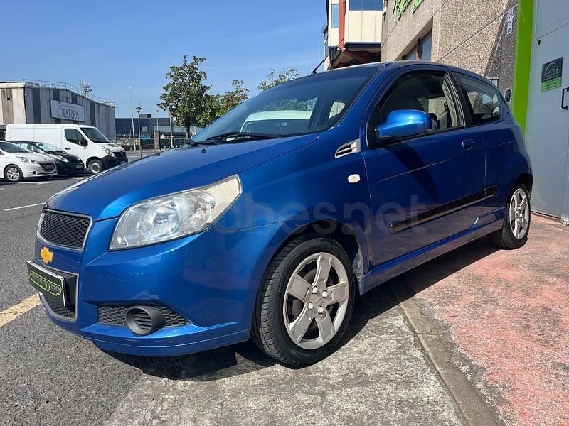 Usado Chevrolet Aveo LS 84 CV (61 kW) 2010 Azul Berlina