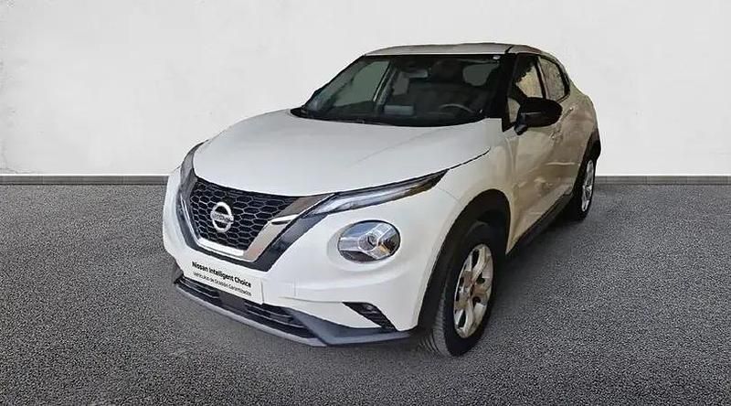 Lunar white (metalizado) Usado 2022 Nissan Juke Acenta SUV | 18.850 € (Precio justo) - Imagen 1/4