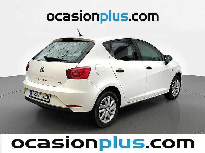Begagnad Seat Ibiza Reference 90 HK (66 kW) 2015 Vit Halvkombi