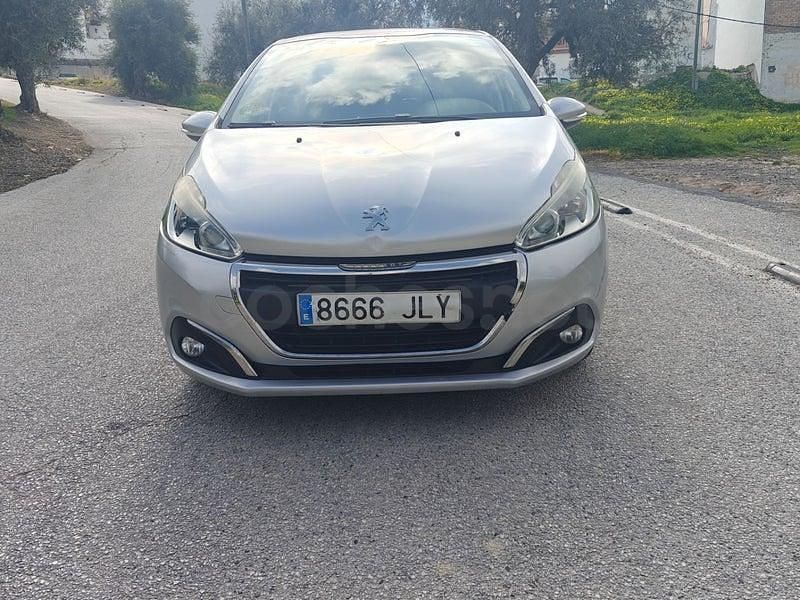 Usado Peugeot 208 Access 75 CV (55 kW) 2016 Gris / plata Utilitario