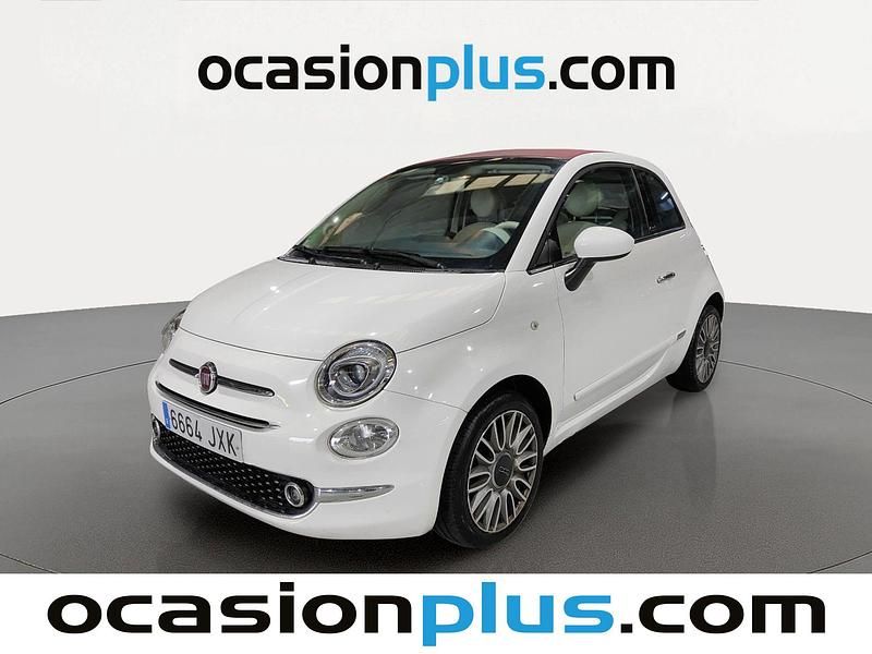 Usado Fiat 500C Lounge 69 CV (50 kW) 2017 Blanco Descapotable