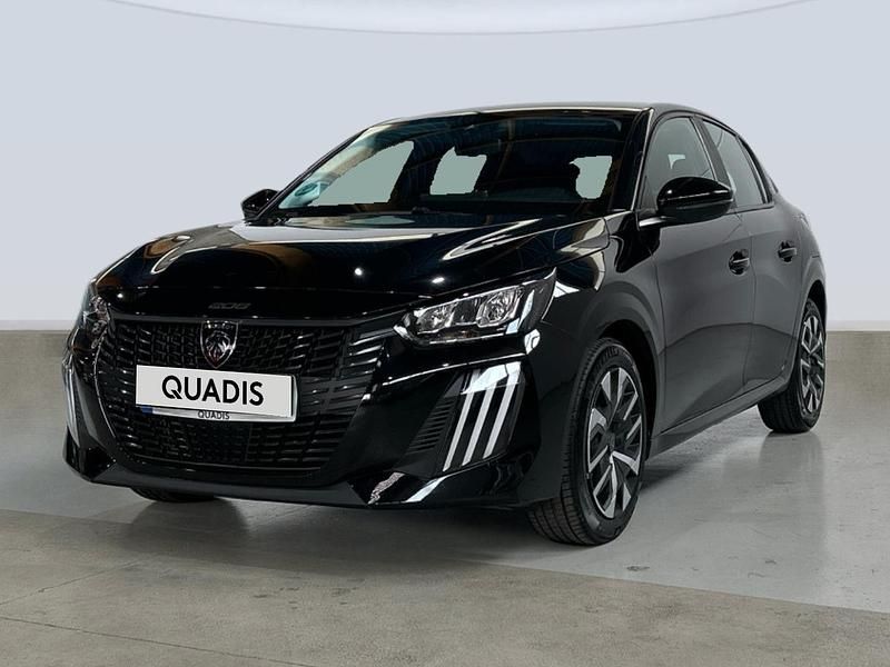 Usado Peugeot 208 Active 101 CV (74 kW) 2024 Negro Utilitario