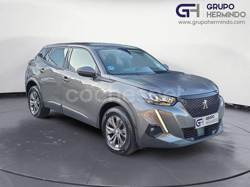 Gris / plata Usado 2021 Peugeot 2008 Active SUV | 13.850 € (Precio justo) - Imagen 1/4
