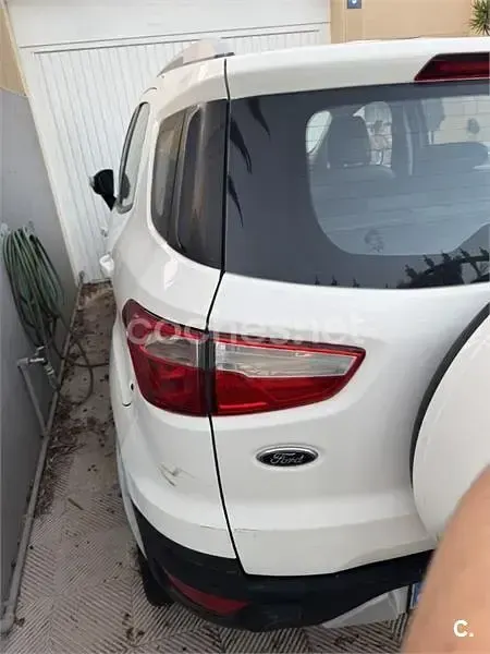 Usado Ford Ecosport Limited 91 CV (66 kW) 2014 Blanco SUV