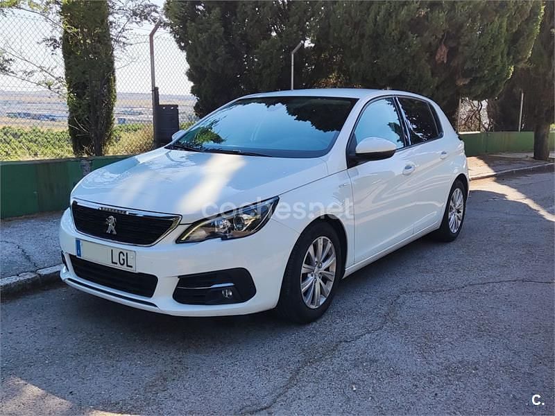 Blanco Usado 2020 Peugeot 308 Style Berlina | 9590 € (Super precio) - Imagen 1/4
