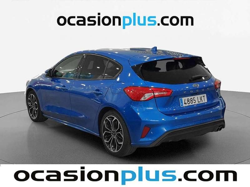 Begagnad Ford Focus ST-Line 125 HK (91 kW) 2020 Blå Halvkombi