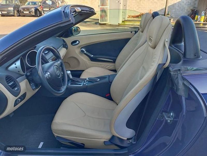 Usado Mercedes SLK200 163 CV (119 kW) 2006 Azul Descapotable
