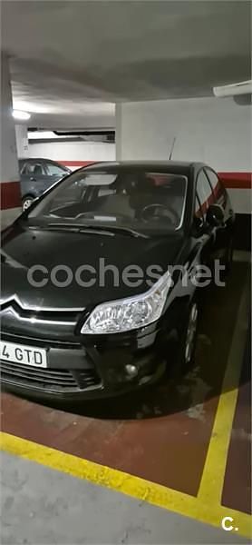 Usado Citroën C4 90 CV (66 kW) 2010 Negro Berlina
