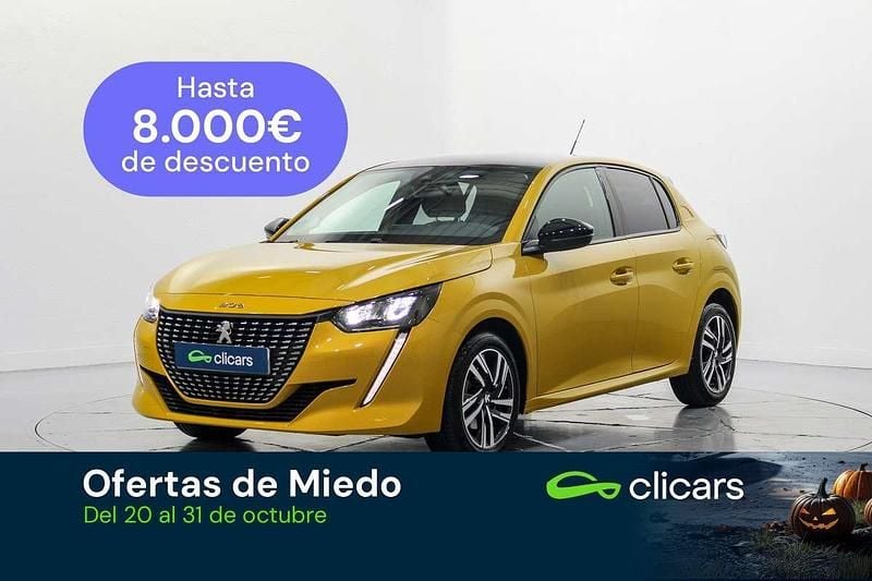 Amarillo Usado 2022 Peugeot 208 Allure Utilitario | 12.690 € (Super precio) - Imagen 1/4