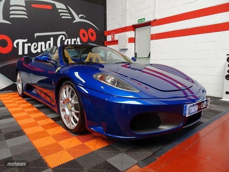Usado Ferrari F430 490 CV (360 kW) 2007 Azul Descapotable