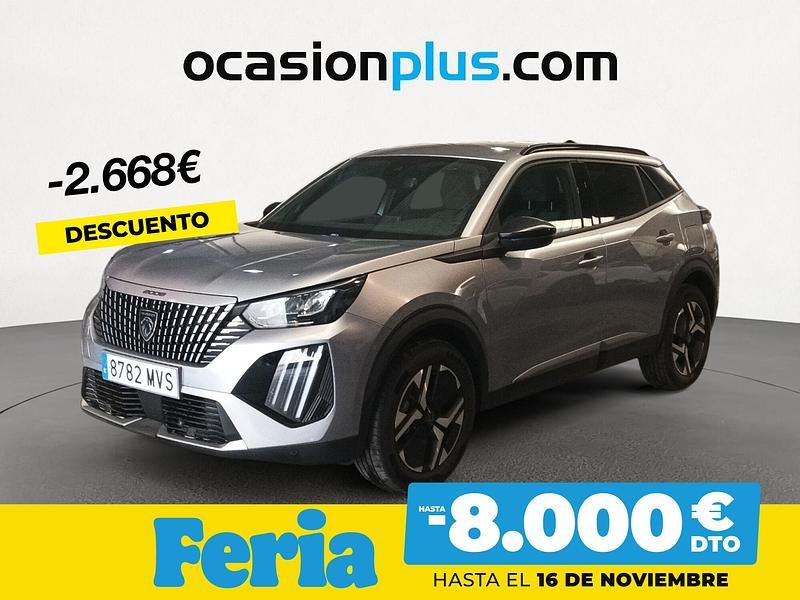 Gris / plata Usado 2024 Peugeot 2008 Allure SUV | 20.550 € (Precio justo) - Imagen 1/4
