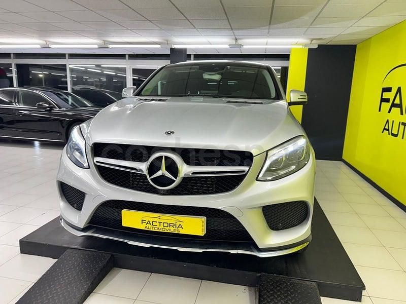 Usado Mercedes GLE350 258 CV (189 kW) 2019 Gris / plata Coupe