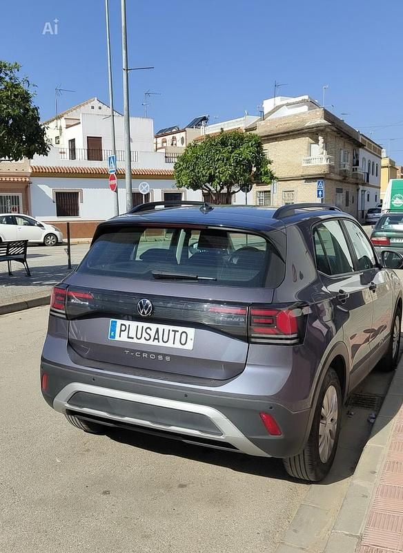 Usado VW T-Cross 95 CV (69 kW) 2024 Azul SUV