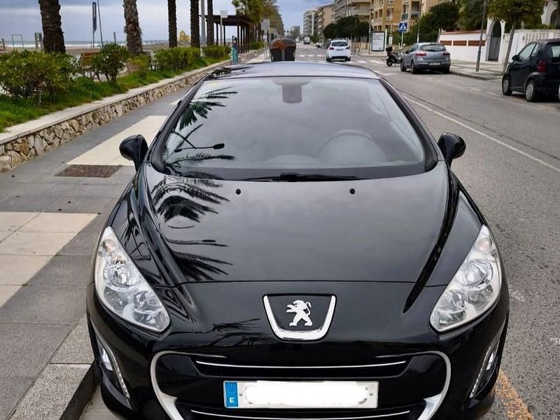 Usado Peugeot 308 CC Active 156 CV (114 kW) 2011 Negro Descapotable