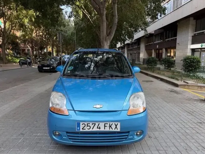 Usado Chevrolet Matiz SX 65 CV (47 kW) 2007 Azul Utilitario