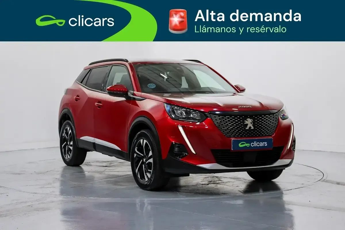 Usado Peugeot 2008 Allure 130 CV (95 kW) 2020 Rojo SUV