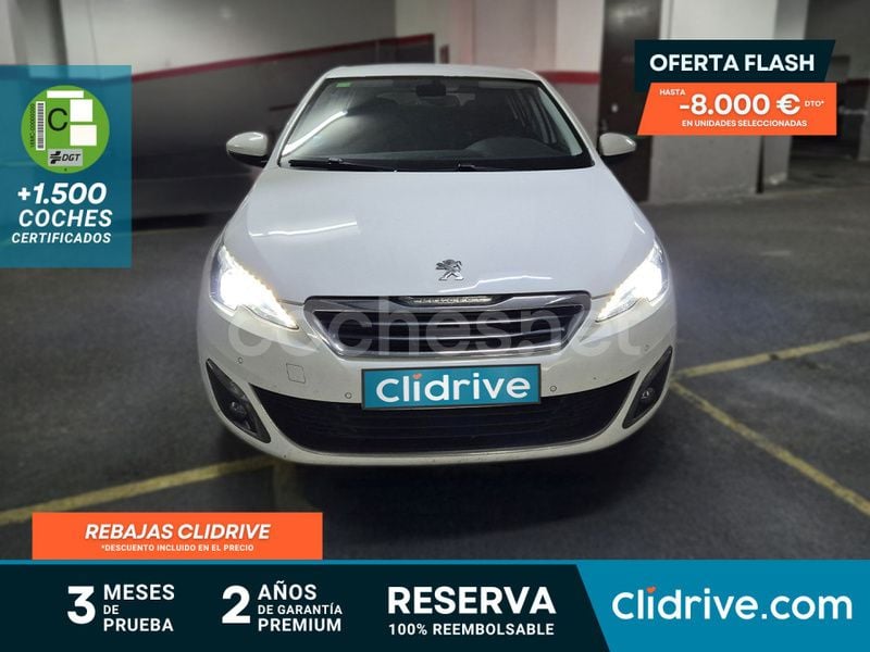 Blanco Usado 2017 Peugeot 308 Allure Berlina | 8990 € (Buen precio) - Imagen 1/3