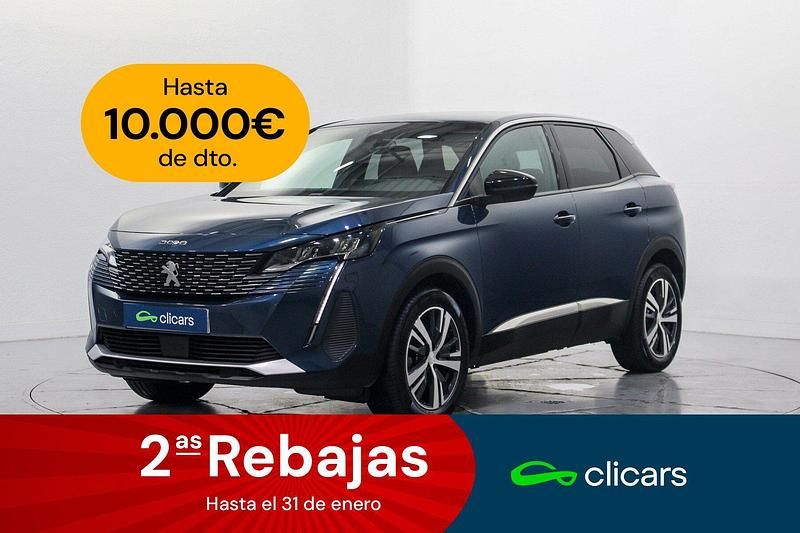 Azul Usado 2024 Peugeot 3008 Allure SUV | 18.990 € (Precio justo) - Imagen 1/4