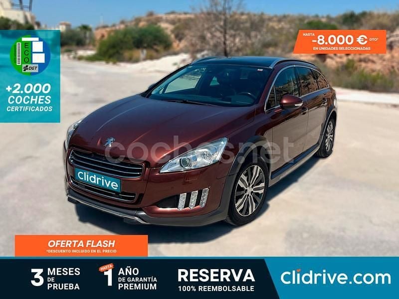 Marrón Usado 2013 Peugeot 508 RXH Familiar | 8490 € (Buen precio) - Imagen 1/3