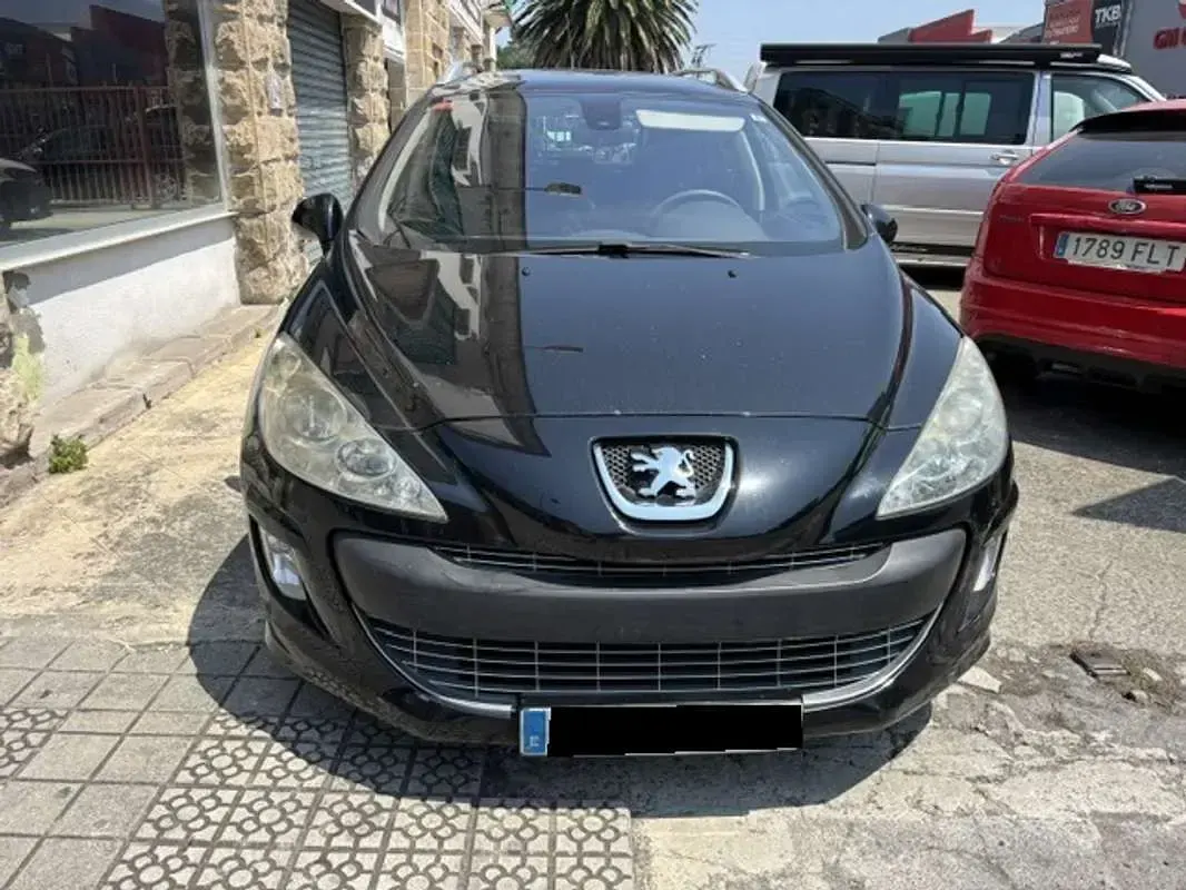 Usado Peugeot 308 SW Sport 136 CV (100 kW) 2009 Negro Familiar