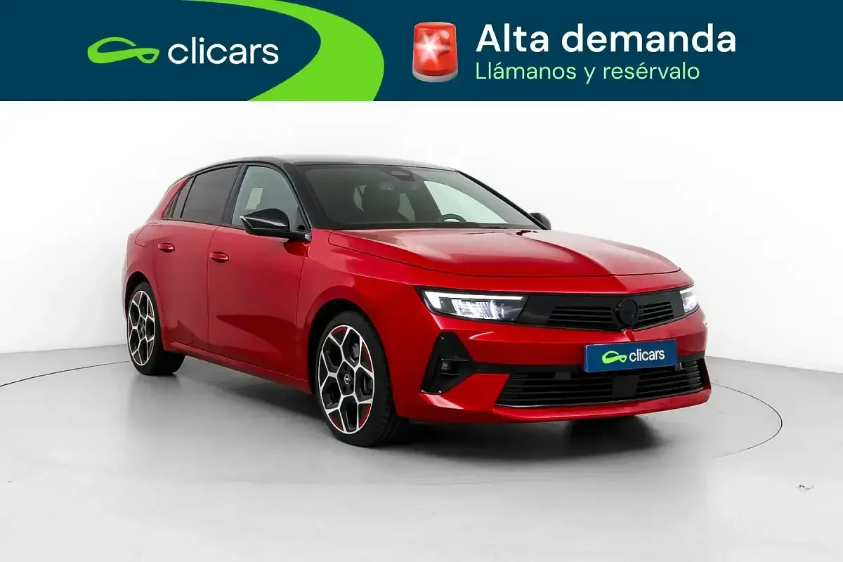 Usado Opel Astra S 180 CV (132 kW) 2022 Rojo Utilitario