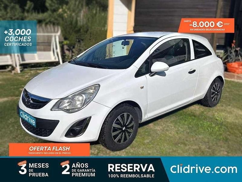 Blanco Usado 2012 Opel Corsa Selective Utilitario | 5390 € (Precio justo) - Imagen 1/3