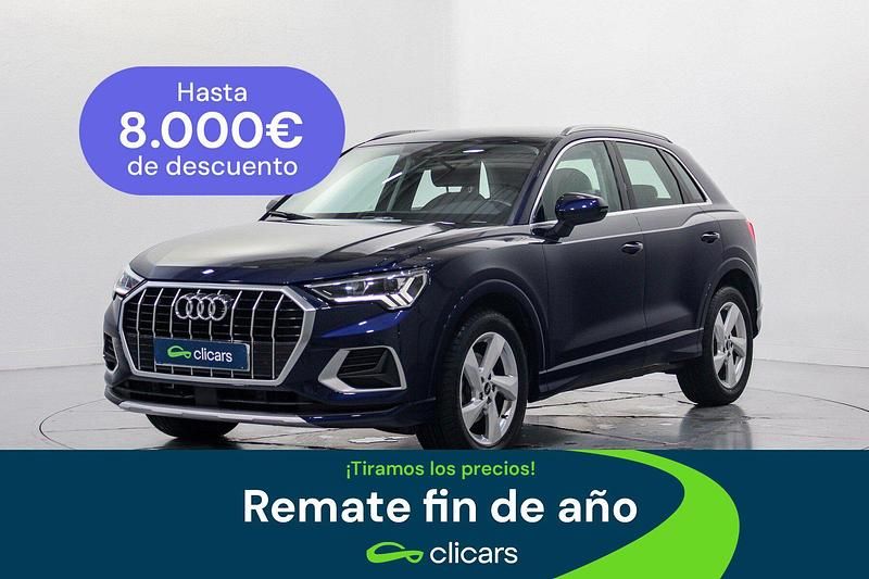 Azul Usado 2021 Audi Q3 Advanced SUV | 26.390 € (Precio justo) - Imagen 1/4