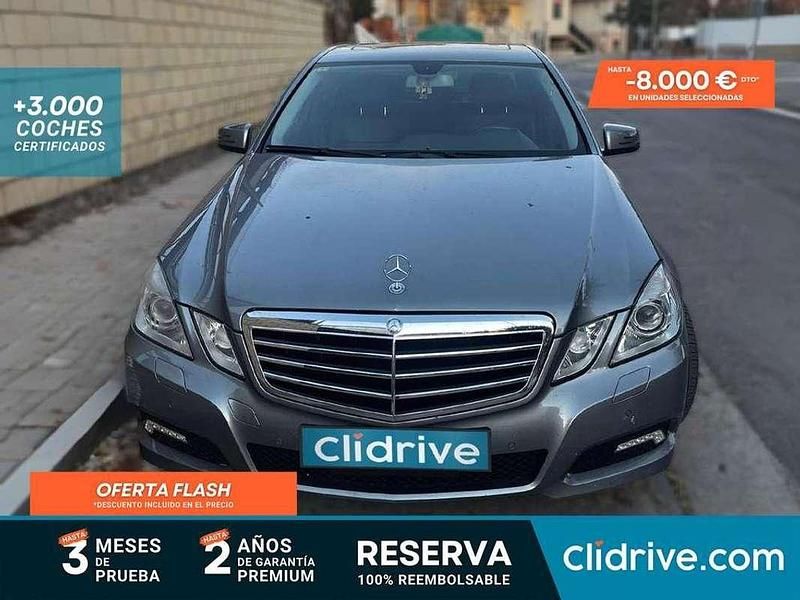 Gris Usado 2010 Mercedes E250 Avantgarde Berlina | 8390 € (Precio justo) - Imagen 1/3