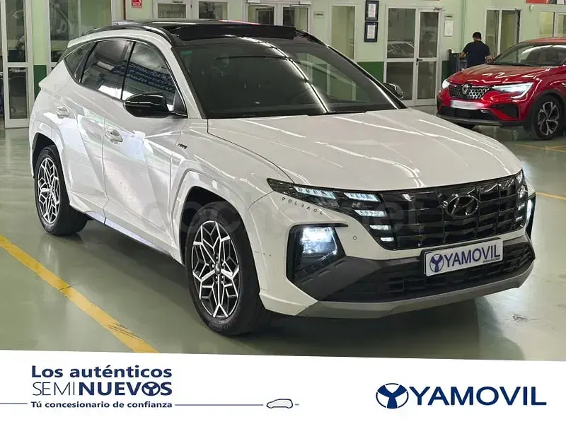 Usado Hyundai Tucson N Line 230 CV (169 kW) 2022 Blanco SUV