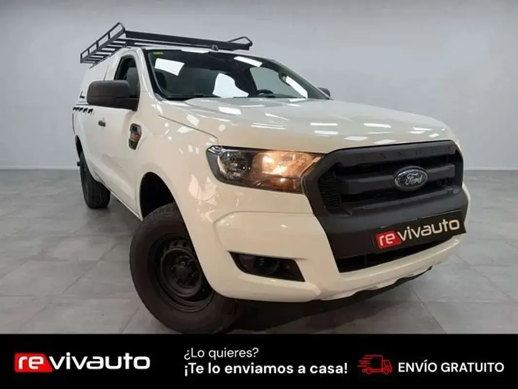 Usado Ford Ranger XL 160 CV (117 kW) 2018 Blanco Pickup/Camioneta