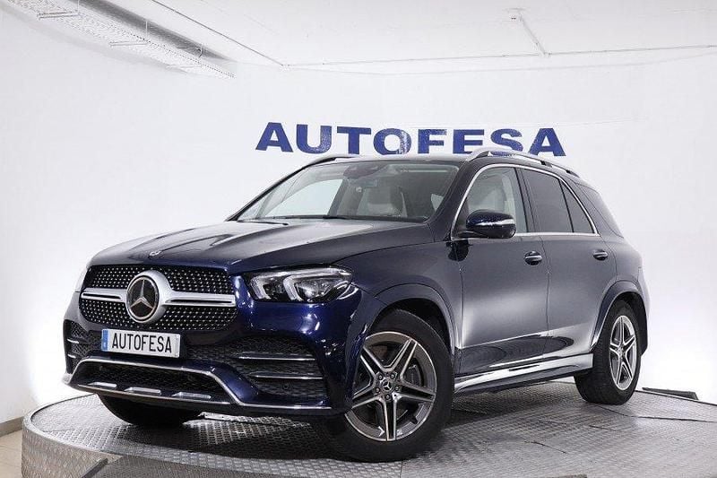 Azul Usado 2021 Mercedes GLE450 AMG AMG line SUV | 55.850 € - Imagen 1/4