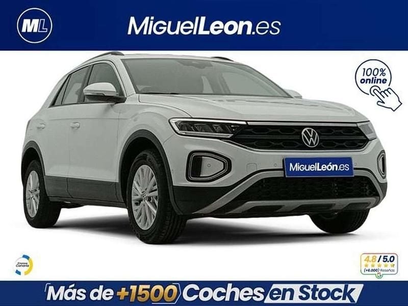 Usado VW T-Roc 110 CV (80 kW) 2023 Blanco SUV