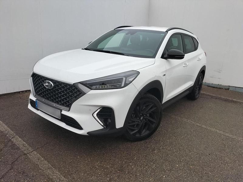 Usado Hyundai Tucson N Line 136 CV (100 kW) 2020 Blanco SUV
