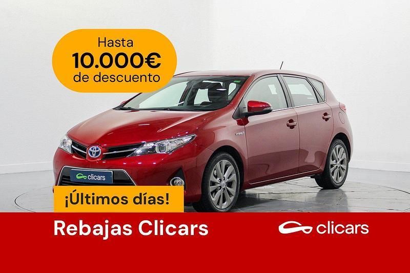 Rojo Usado 2014 Toyota Auris Hybrid Active Berlina | 14.390 € (Precio justo) - Imagen 1/4