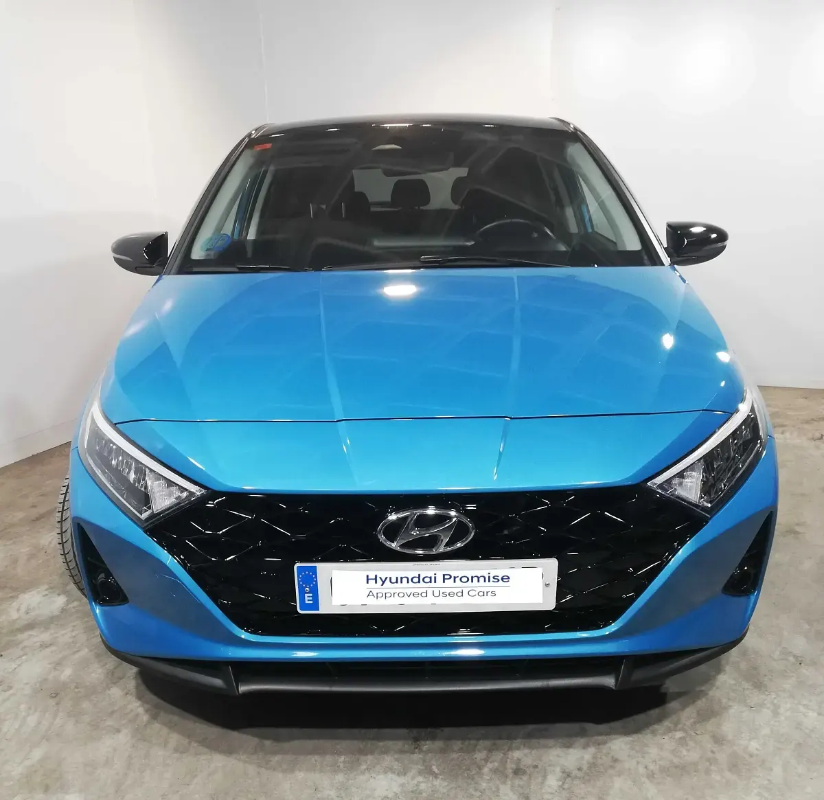 Usado Hyundai i20 100 CV (73 kW) 2021 Azul Utilitario