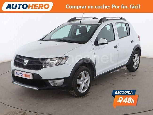 Blanco Usado 2015 Dacia Sandero Stepway Berlina | 9099 € (Precio justo) - Imagen 1/3