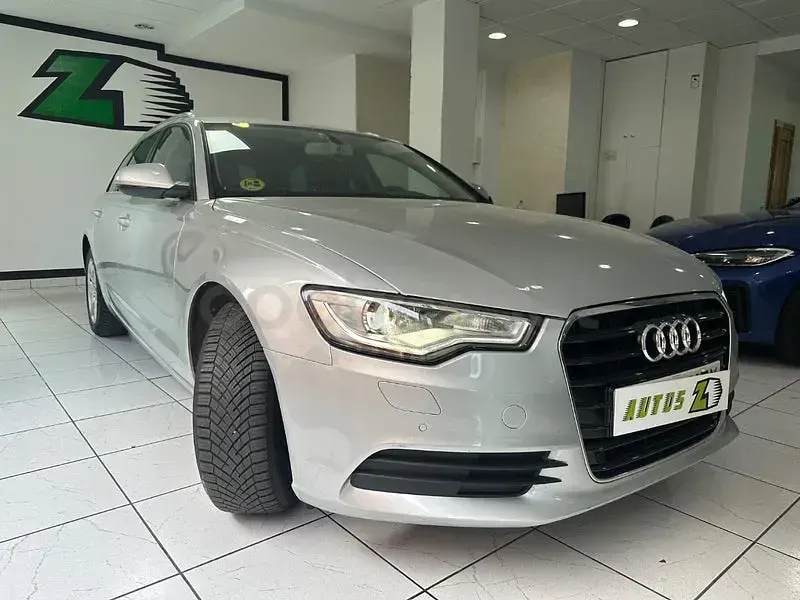Usado Audi A6 204 CV (150 kW) 2014 Gris / plata Familiar