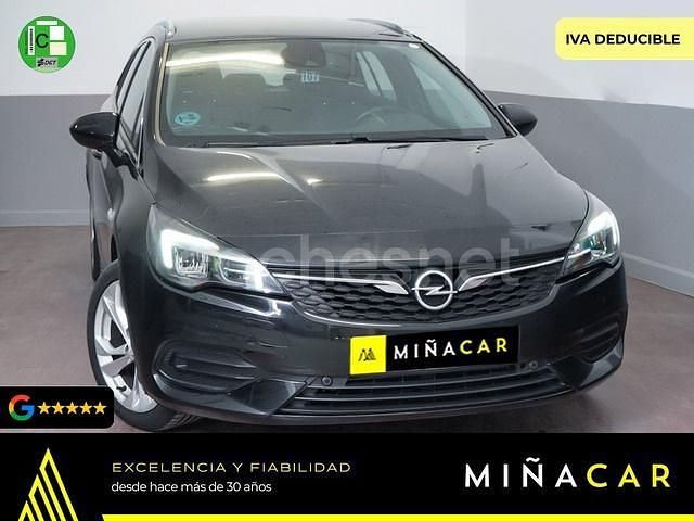 Negro Usado 2022 Opel Astra Elegance Berlina | 12.750 € (Buen precio) - Imagen 1/4