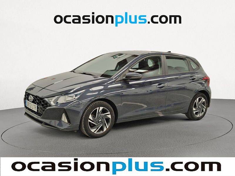 Gris Usado 2021 Hyundai i20 Utilitario | 13.173 € (Precio justo) - Imagen 1/4